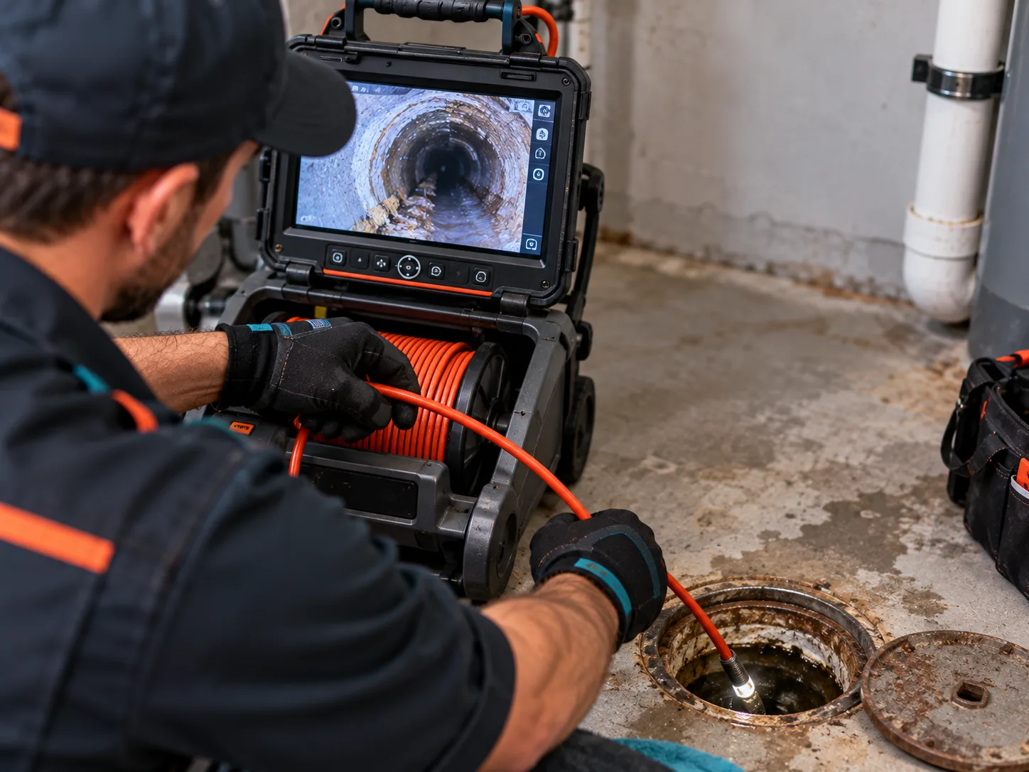 Clogged Drain Service company in Marcellus, MI